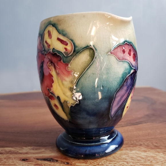 WILLIAM MOORCROFT SMALL JUG POTTERY, 1930'S ENGLAND - Picture 6 of 10